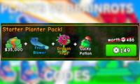 Plants Vs Brainrots Starter Planter Pack 1999