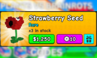 Plants Vs Brainrots Strawberry Seed 10