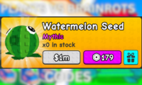 Plants Vs Brainrots Watermelon Seed 179