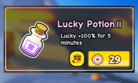 Punch Wall Lucky Potion II 29