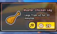 Punch Wall Master Chicken Leg 29