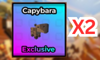 Combo 2 capybara