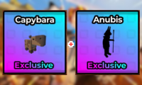 Combo 1 capybara + 1 anubis