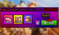 Raise Animal Halloween Candy Pack 129