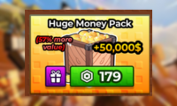 Raise Animal Huge Money Pack 179