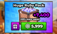 Raise Animal Huge Ruby Pack 5999