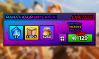 Raise Animal Mana Fragments Pack 129