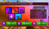 Raise Animal x5 Halloween Pets Bundle 600