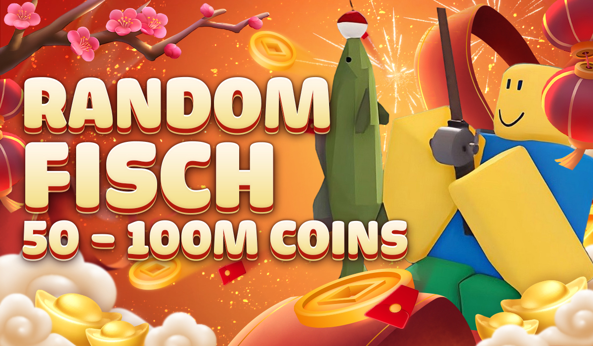 Random Fisch 50 - 100m Coins