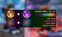 World + Cosmic + Mage + Dradon Goddless Bundle