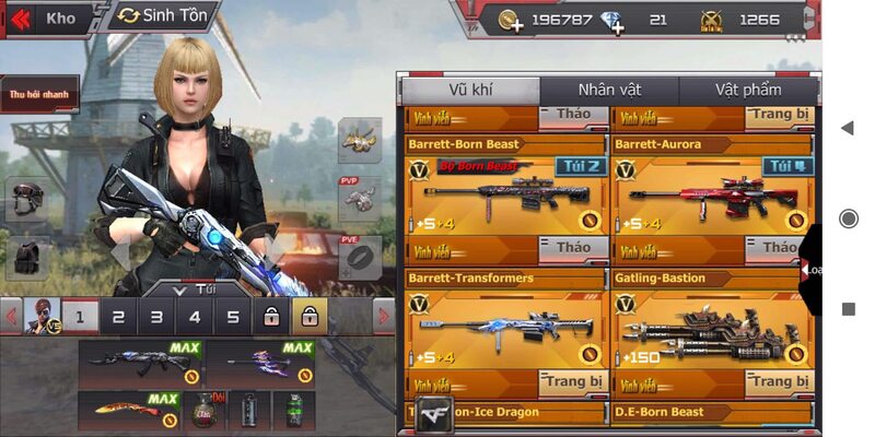 Mua acc CFM tại Shop CFM Rito có nhiều ưu điểm