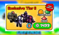 Skibidi Tower Defense Exclusive Tier II 1499