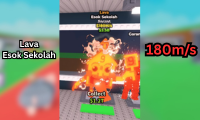 Lava Esok Sekolah 180m/s