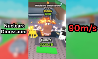 Nuclearo Dinossauro 90m/s