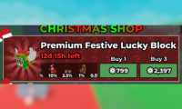 x3 Premium Festive Lucky Block