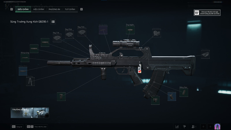 Súng Delta Force QBZ95-1