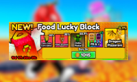 3x Food Lucky Block