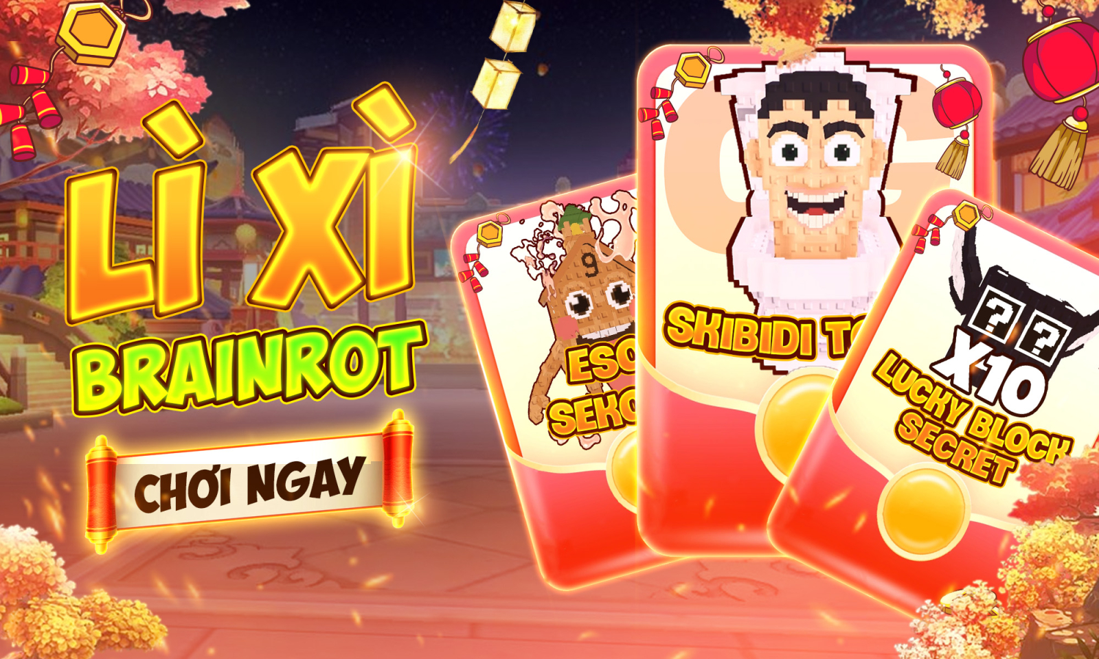 Lì Xì Brainrot - Săn Ngay OG