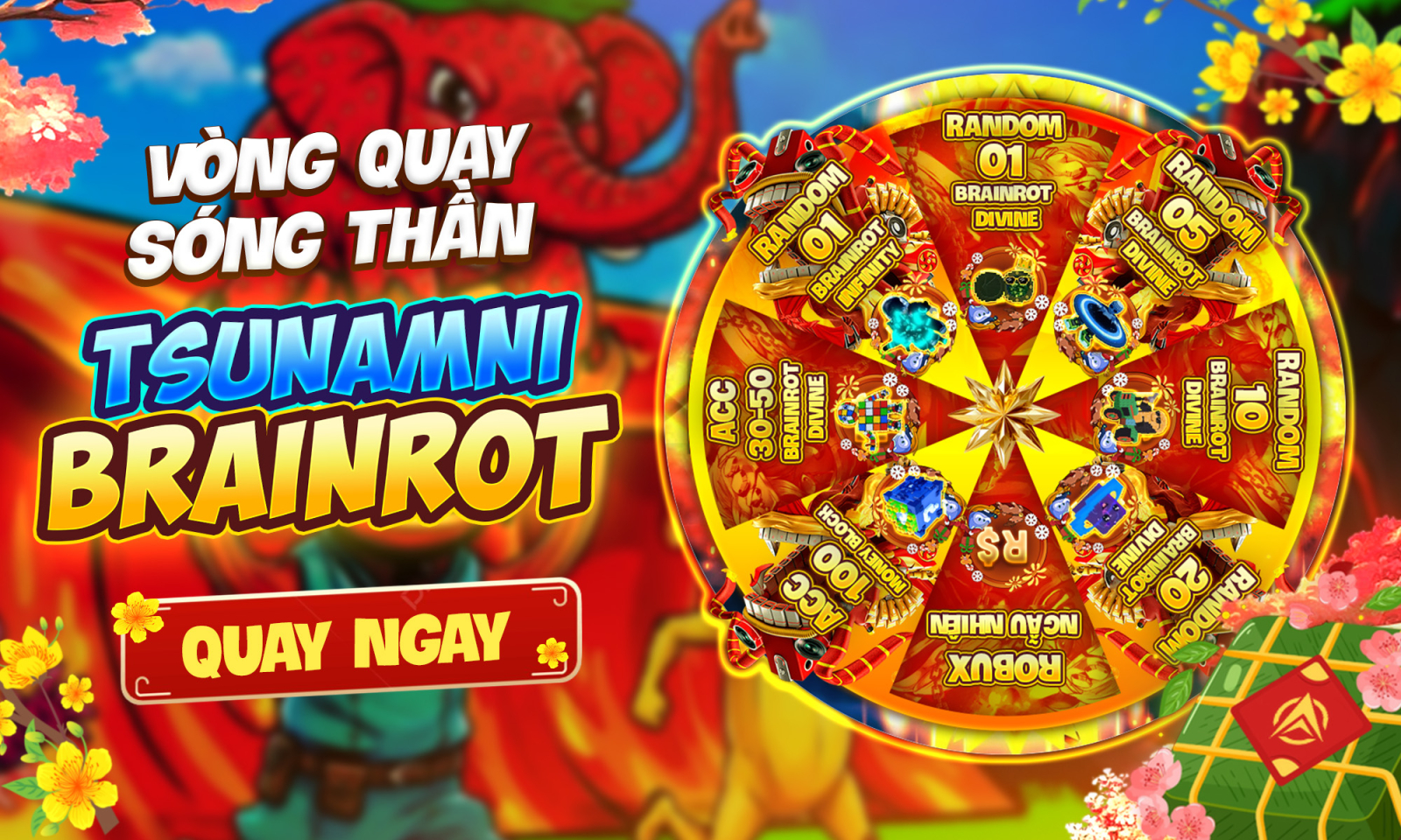 Vòng Quay Sóng Thần - Tsunami Brainrots