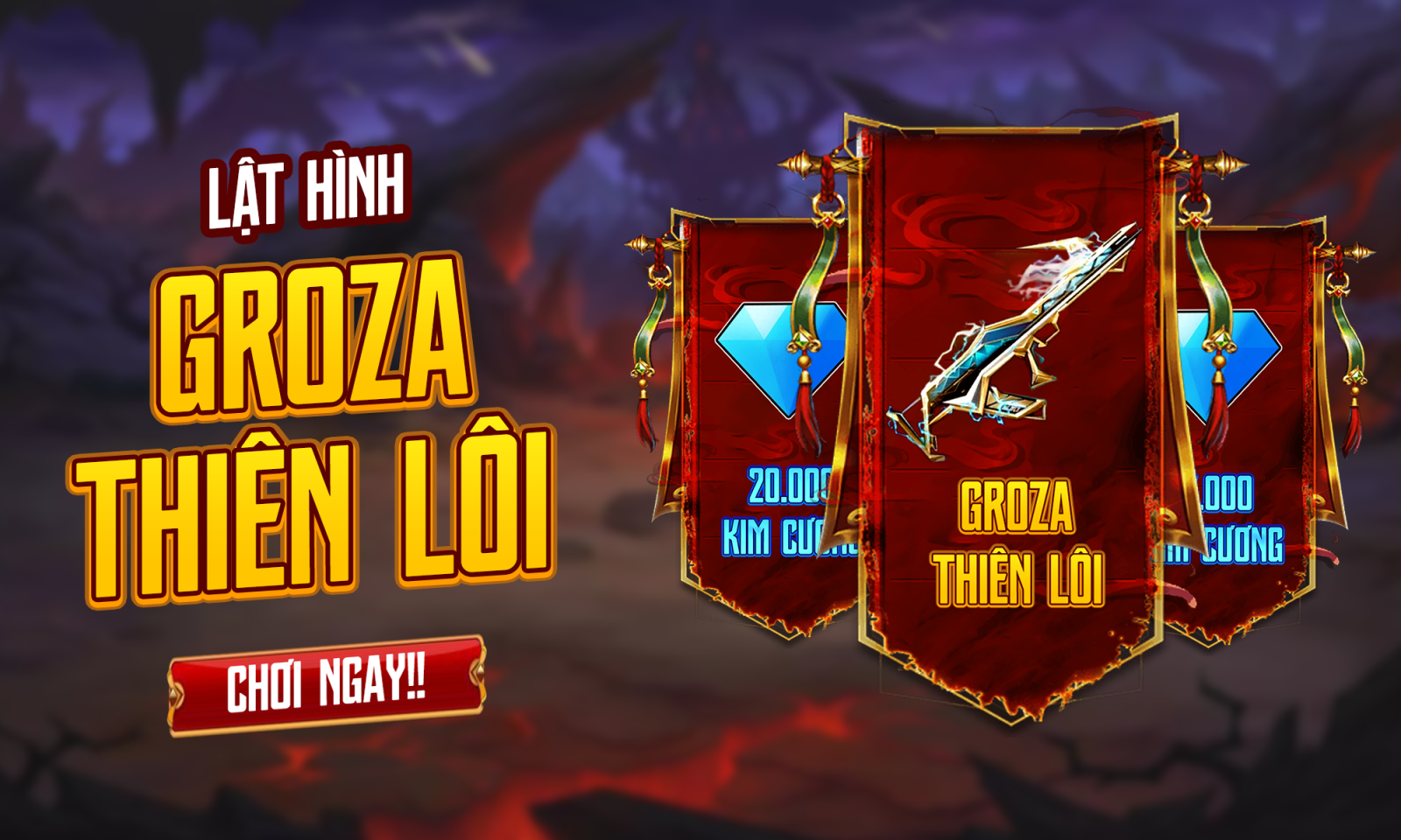 Bóc Lì Xì Groza Thiên Lôi