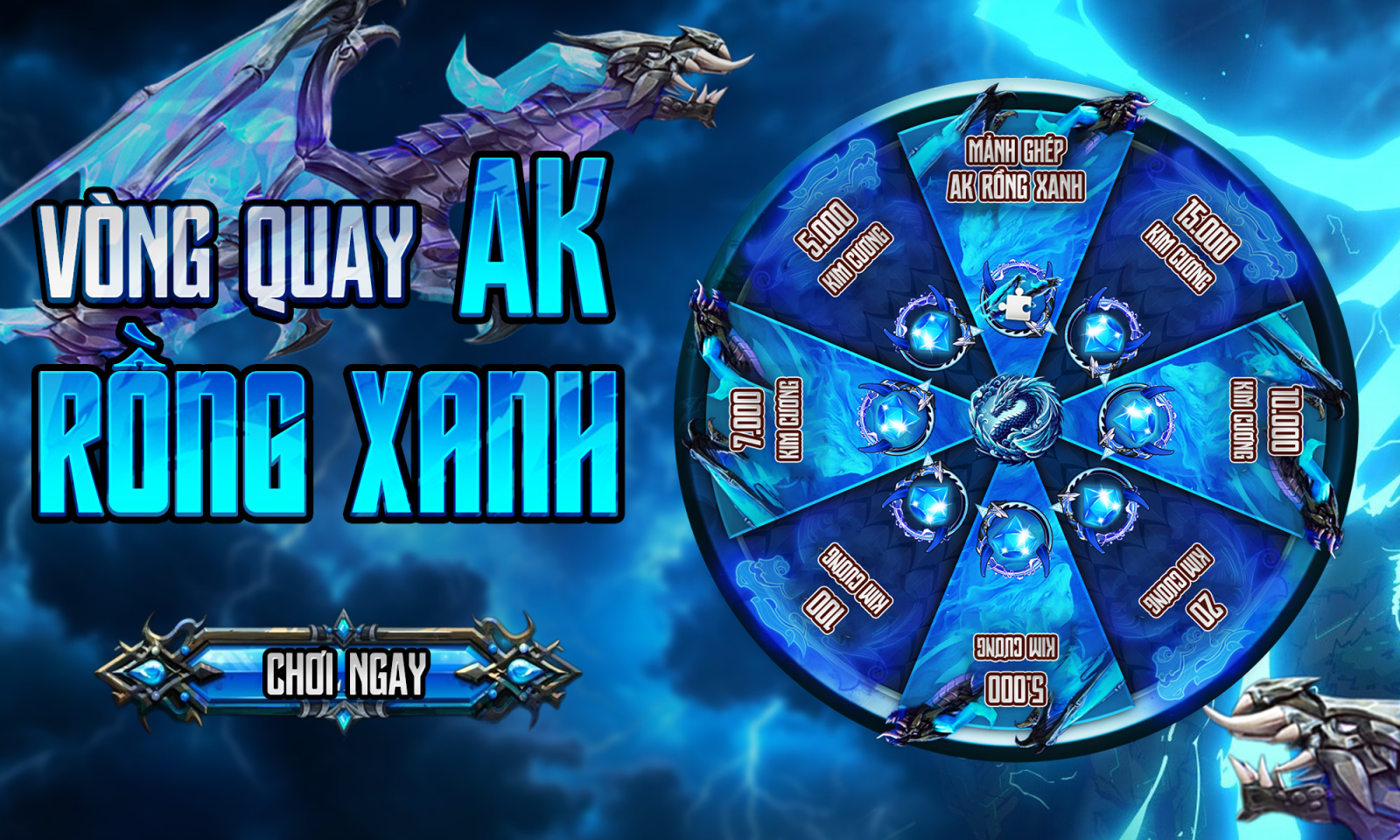 Vòng Quay AK Rồng Xanh