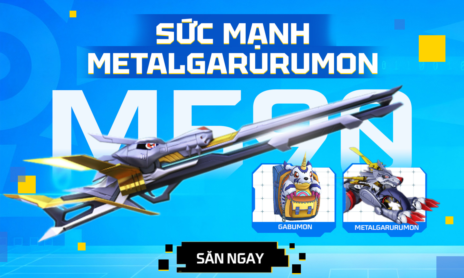 Vòng Quay M590 METALGARURUMON