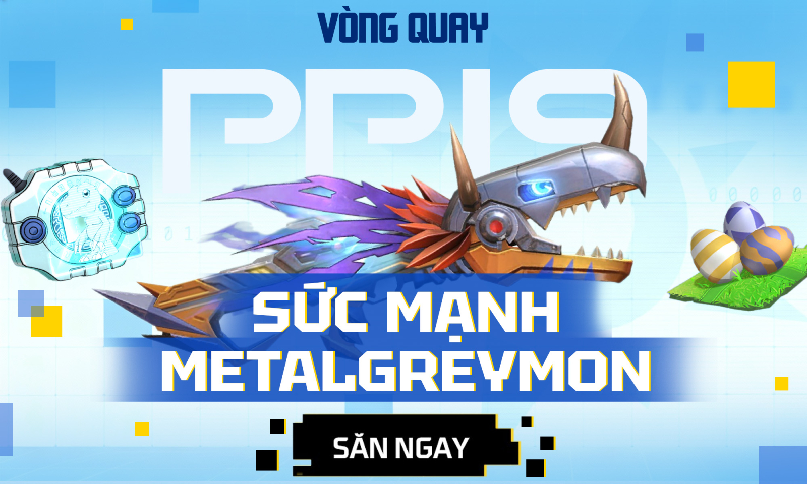 Vòng Quay PP19 METALGREYMON