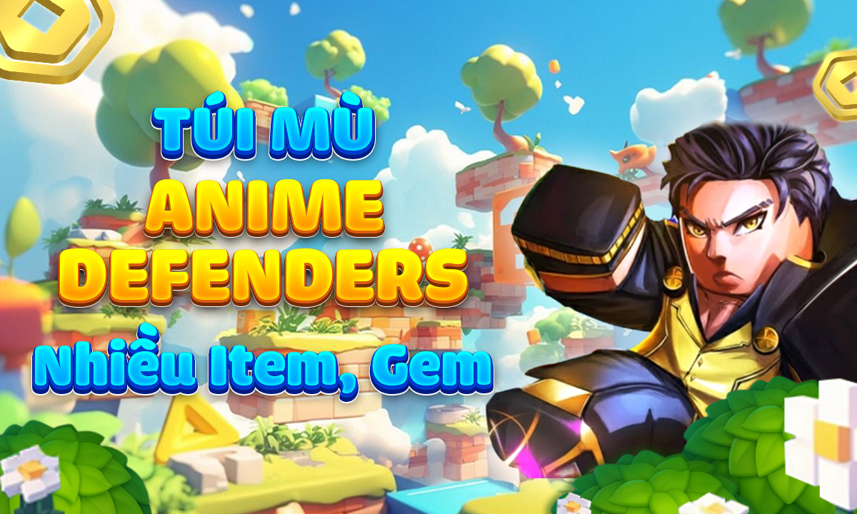 Túi Mù Anime Defenders - Nhiều Item, Gem
