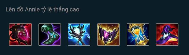 Cách lên đồ Annie với tỉ lệ thắng cao Cách lên đồ Annie với tỉ lệ thắng cao