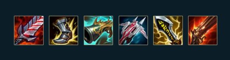 Cách lên trang bị chuẩn cho Draven