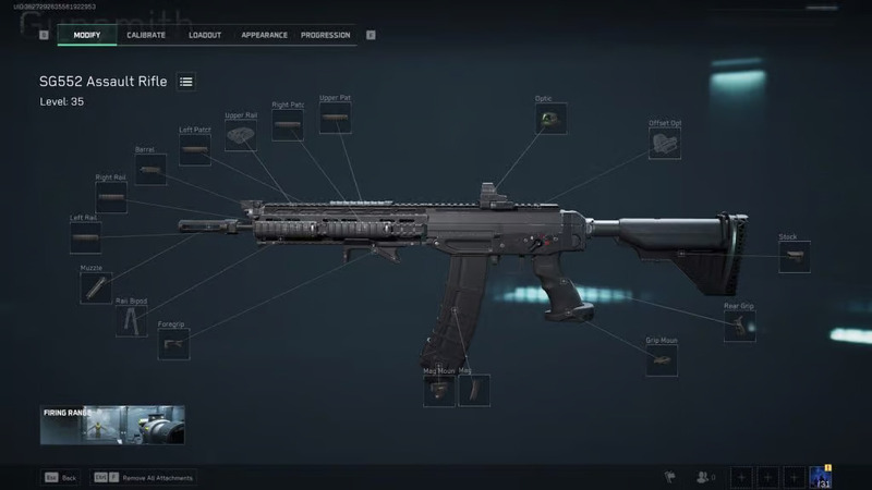 Súng SG552 Assault Rifle Súng SG552 Assault Rifle