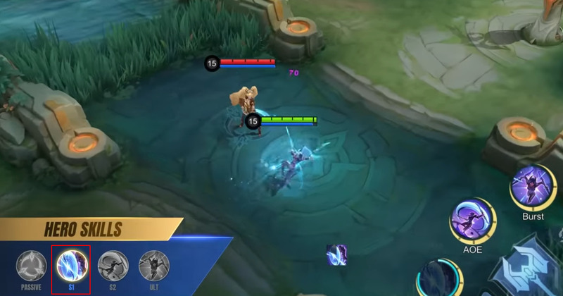 Skill 1 - Dance of Blades