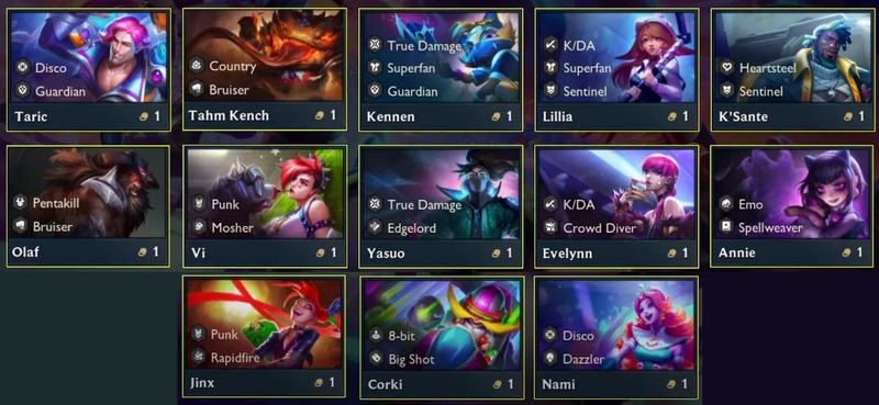 Tộc/Hệ trong TFT