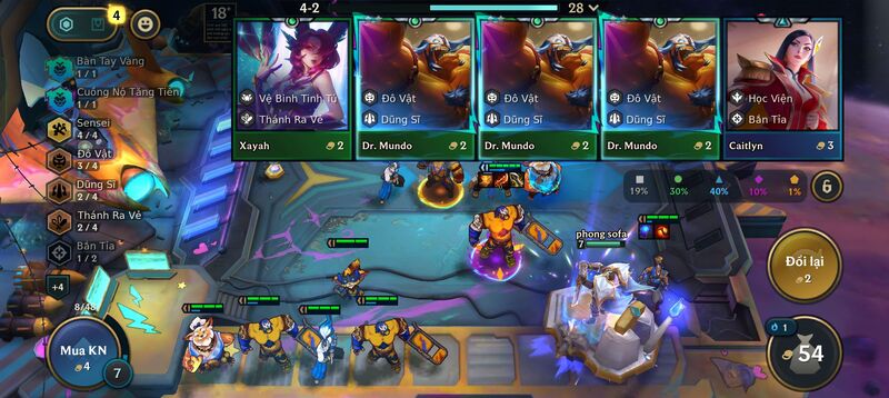 Nâng cao kỹ năng chơi