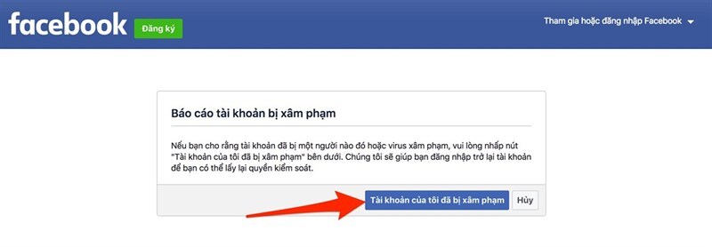 Facebook bị hack