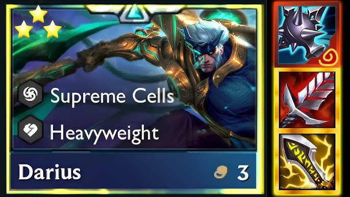 Darius tướng 3 vàng