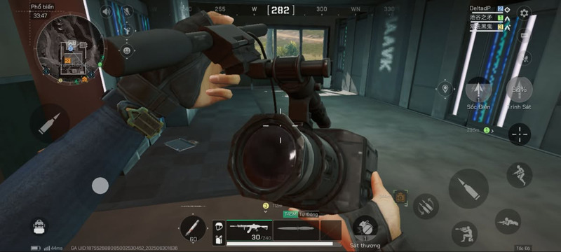 Chơi Delta Force điện thoại với PC