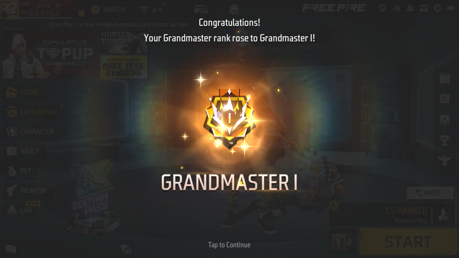 Rank Thách Đấu (Grandmaster)