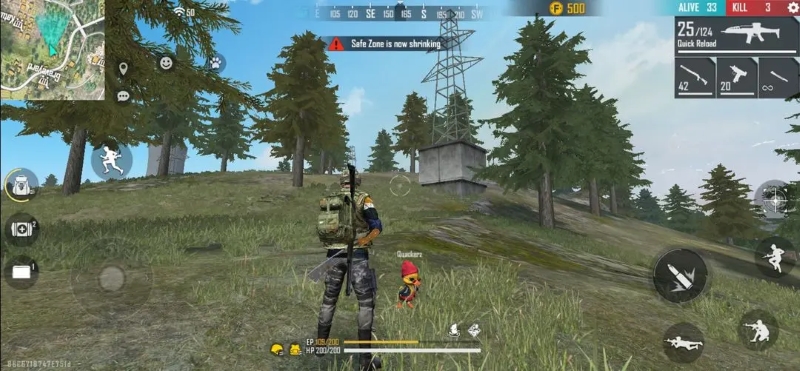 Free Fire vẫn đông người chơi