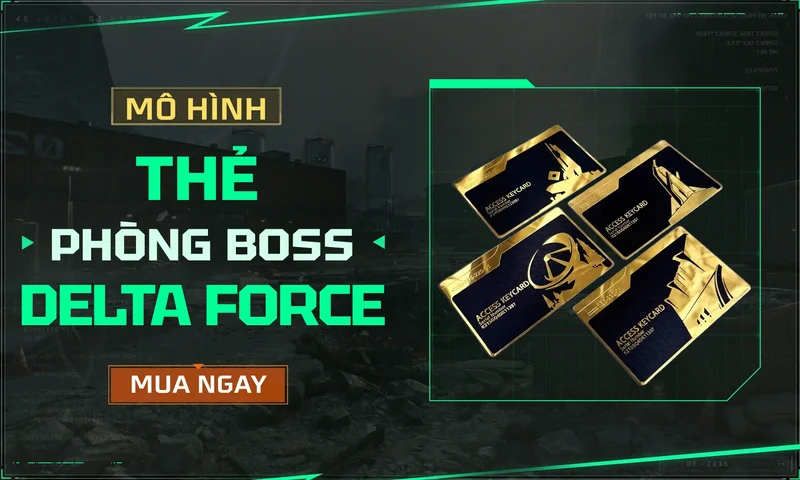 Thẻ phòng Boss DF x1