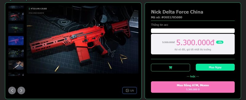 Nick Delta Force China