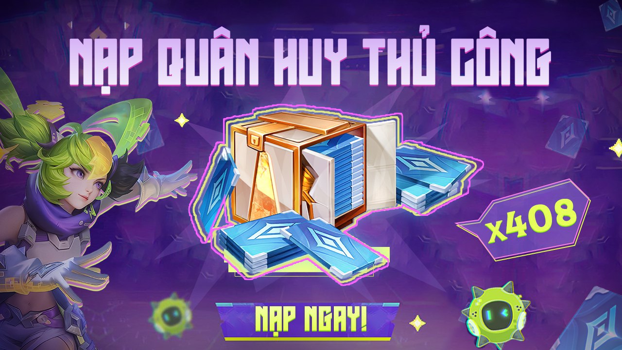 Quân huy Nạp chậm × 408