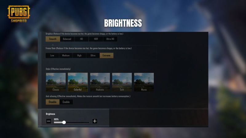 Độ sáng (Brightness) Độ sáng (Brightness)