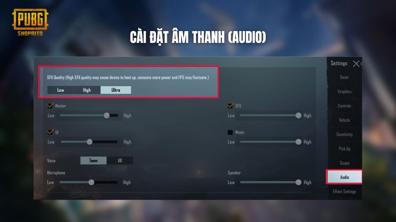Chất lượng âm thanh Chất lượng âm thanh