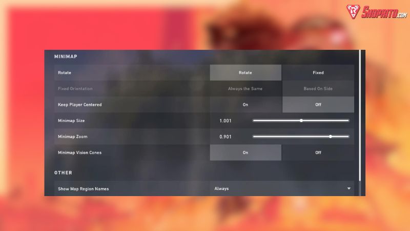 Cài Đặt Chung & Minimap Cài Đặt Chung & Minimap