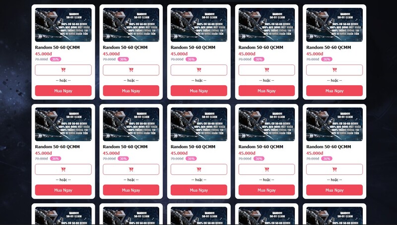 Acc Random 50 - 60 QCMM