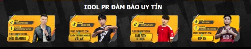 Hợp tác cùng các streamer nổi tiếng