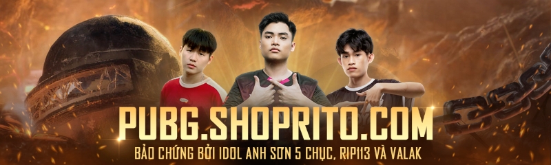Shop acc PUBG Moblie Rito được cộng đồng và các streamer tin dùng