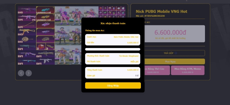 Hướng Dẫn Mua Acc Tại Shop Acc PUBG Mobile Rito