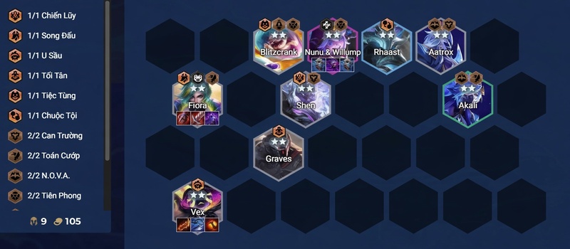Đội hình Vex Exodia N.O.V.A